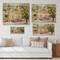 Designart - Rustic Church In The Village - Country Print on Natural Pine Wood